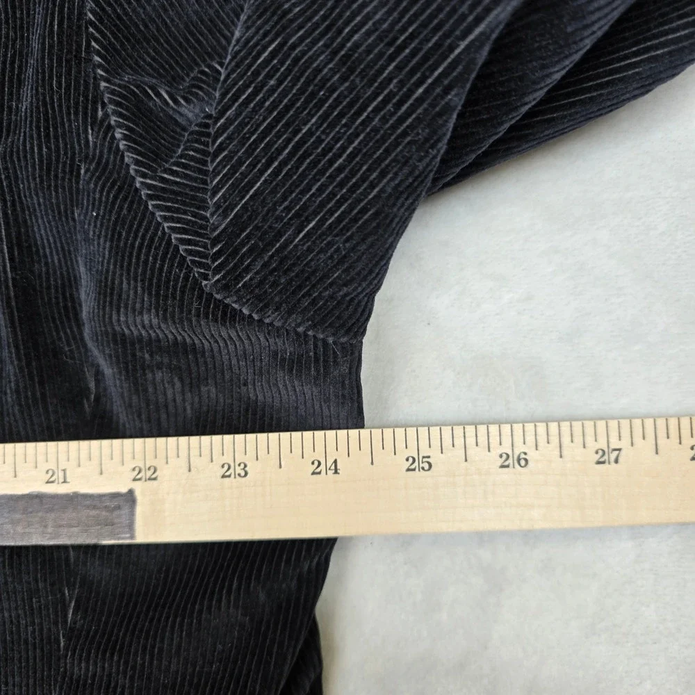 Saddlebred Corduroy Sport Coat‎ Mens 46L 46 Black Western Cowboy Blazer